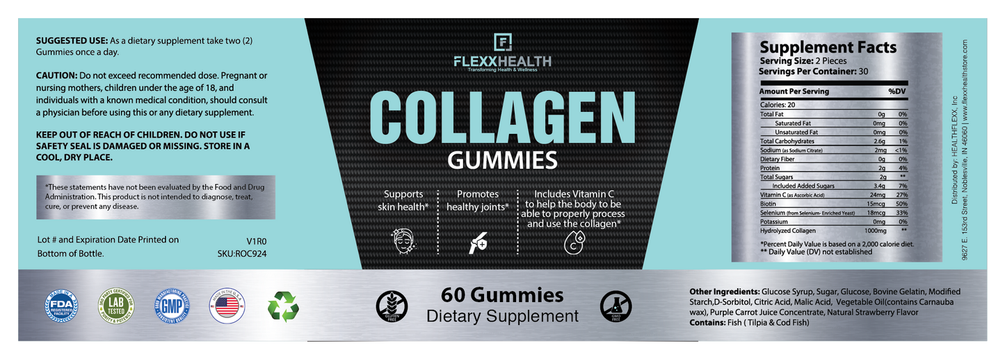 COLLAGEN GUMMIES by FLEXX HEALTH™