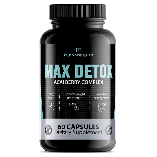 MAX DETOX w/ ACAI BERRY by FLEXX HEALTH™