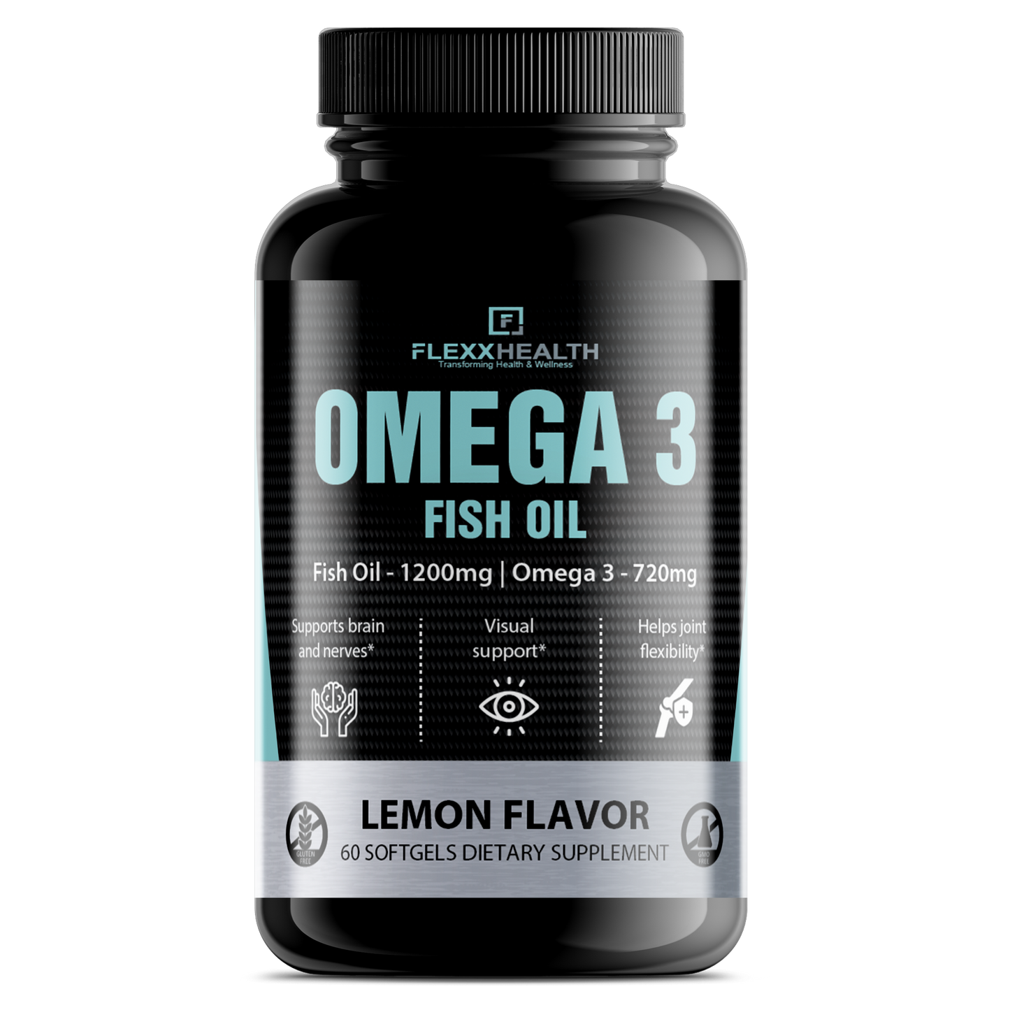 OMEGA 3 FISH OIL by FLEXX HEALTH™