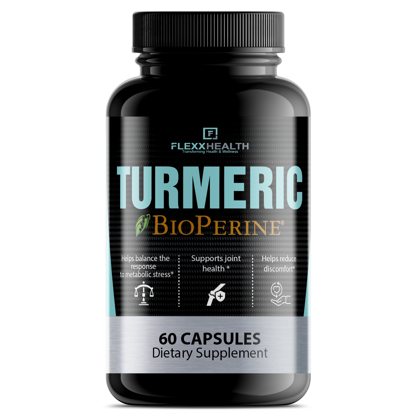 TURMERIC w/ BIO-PERINE 650mg by FLEXX HEALTH™