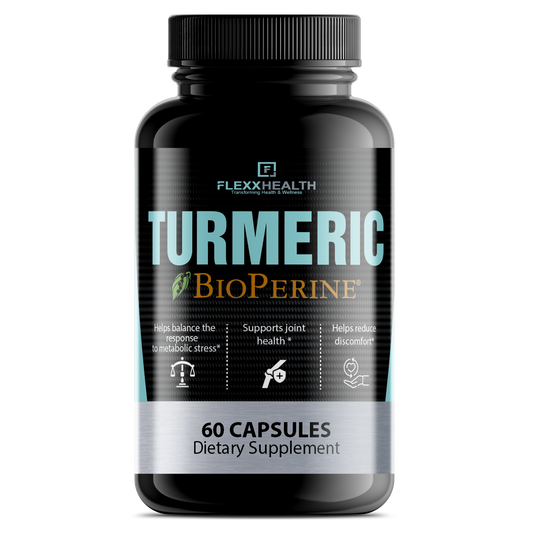 TURMERIC w/ BIO-PERINE 650mg by FLEXX HEALTH™