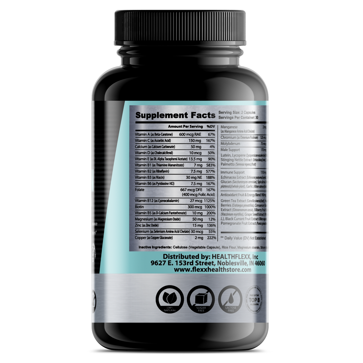 MEN'S MULTIVITAMIN by FLEXX HEALTH™