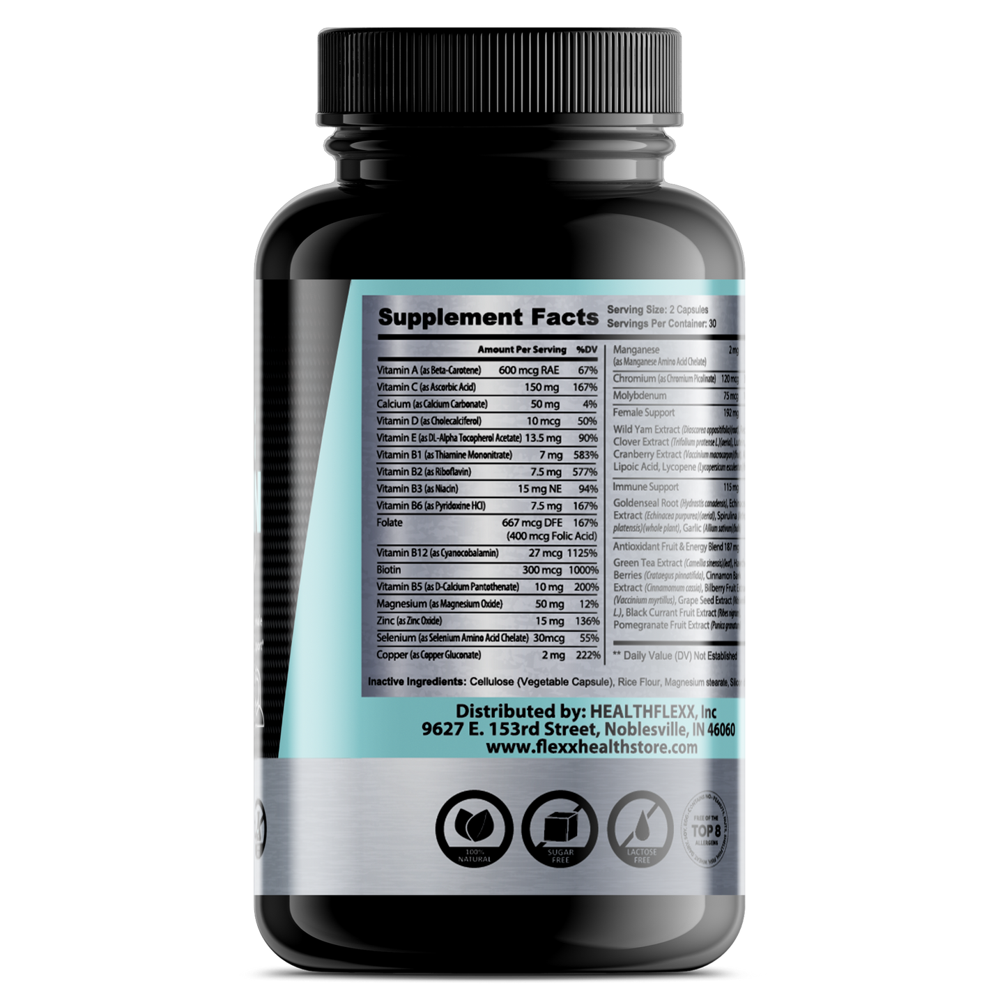 WOMEN'S MULTIVITAMIN by FLEXX HEALTH™